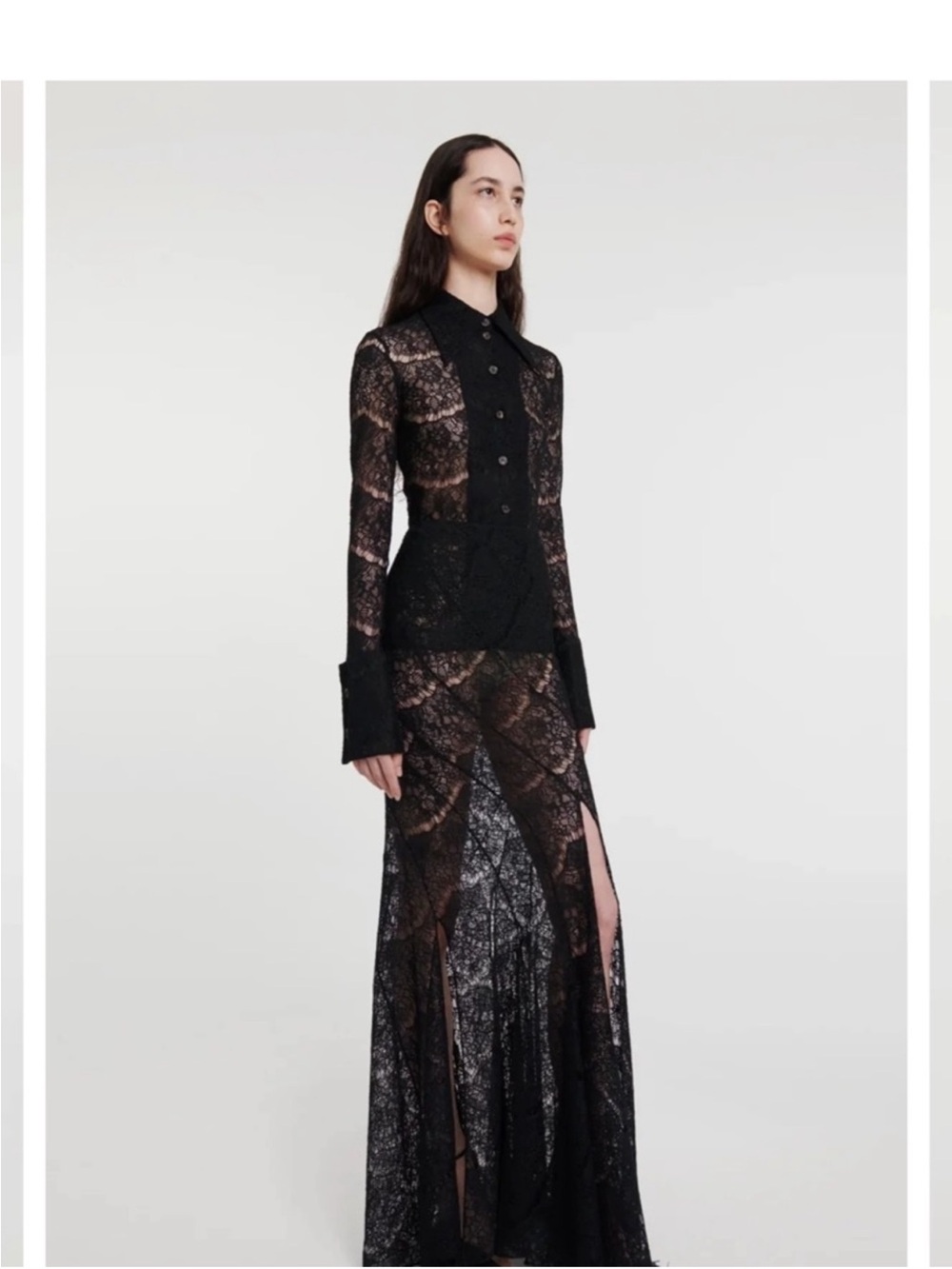 A.W.A.K.E. Mode Black Lace Top
